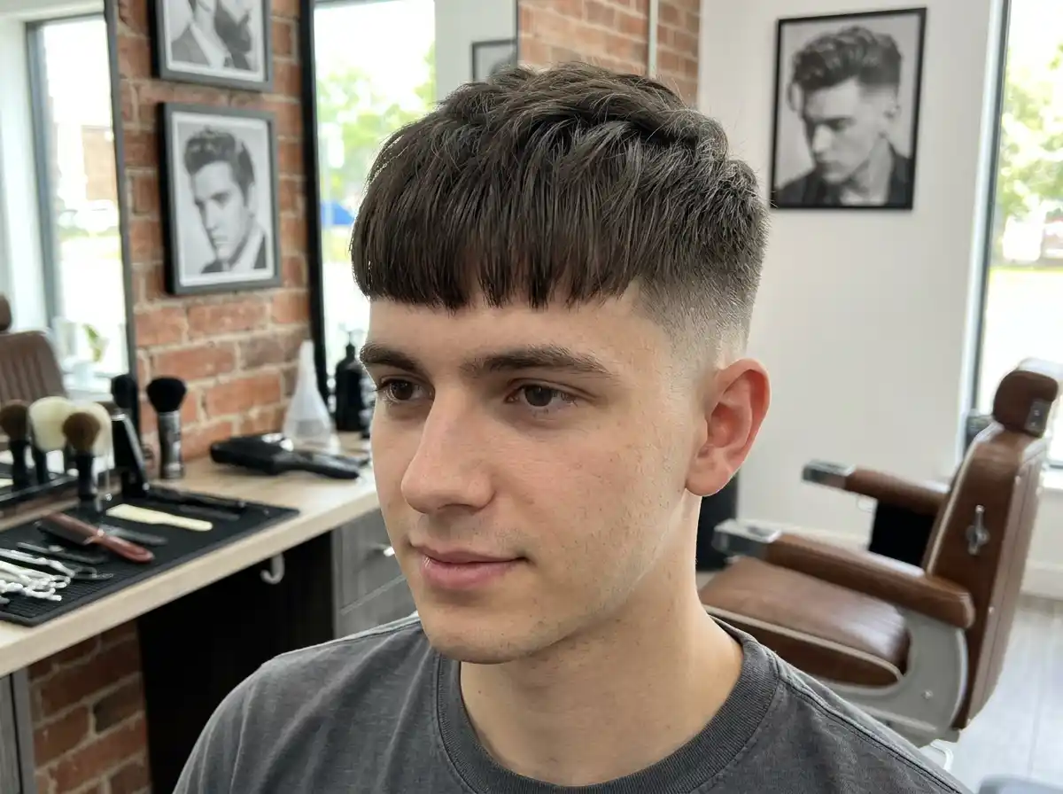Edgar Cut for Thin Hair