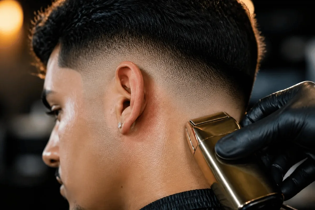 How to cut a drop fade foil shaver skin finish