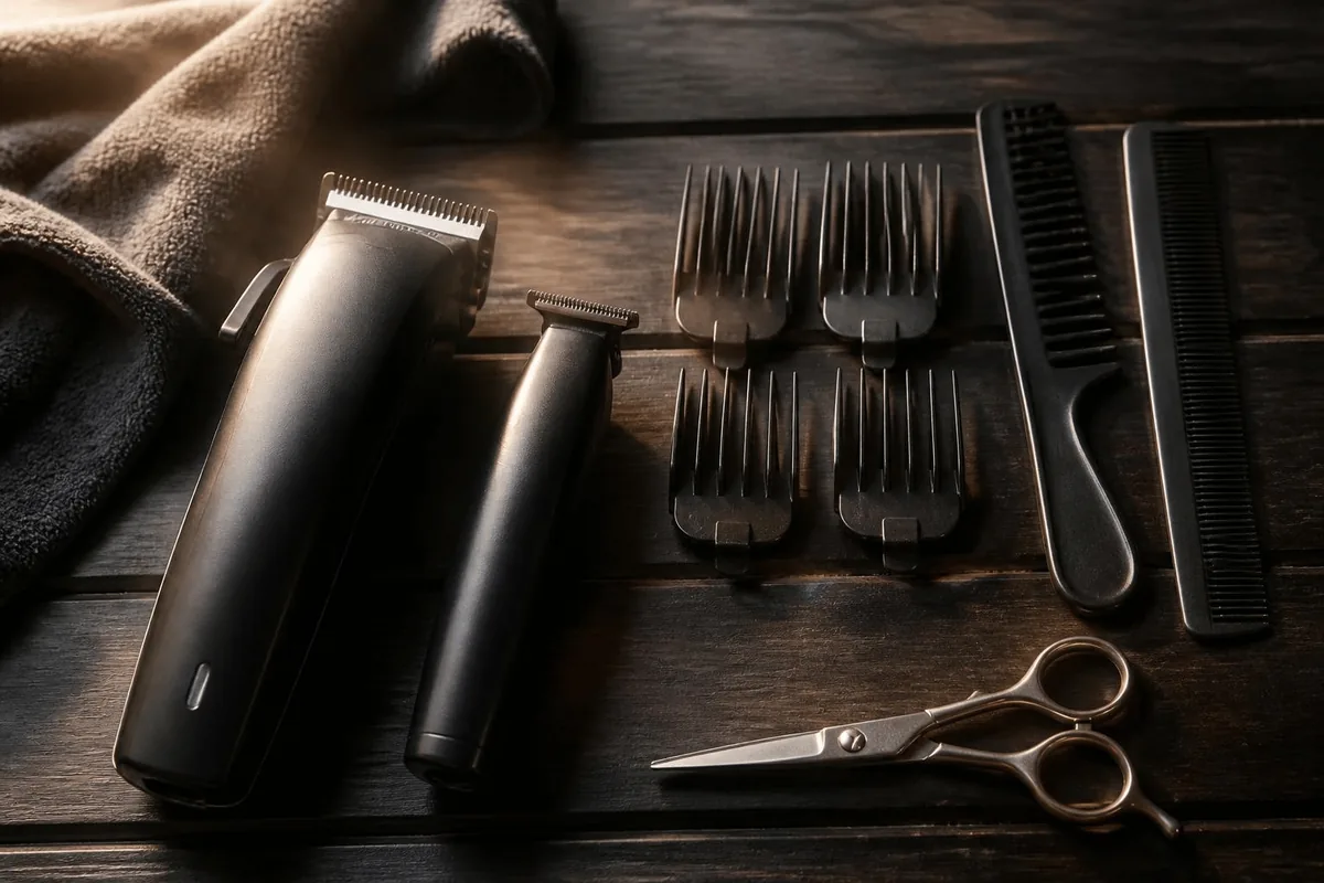 Tools to cut a low taper fade at home